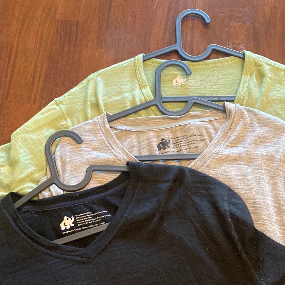 Men’s Woolly 100% Merino Wool Tops $75